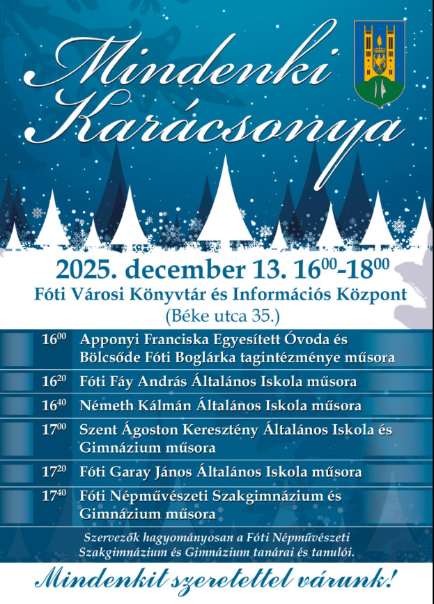 mindenki Karácsonya plakát