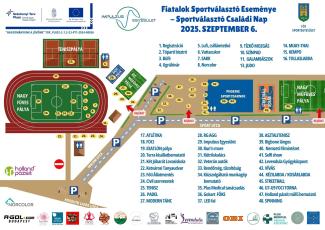 Sportágválasztó  térkép 2025